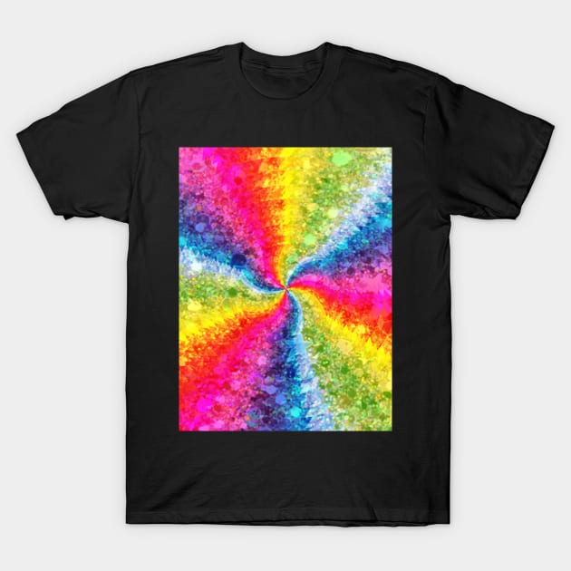 Rainbow Glitter T-Shirt by saif